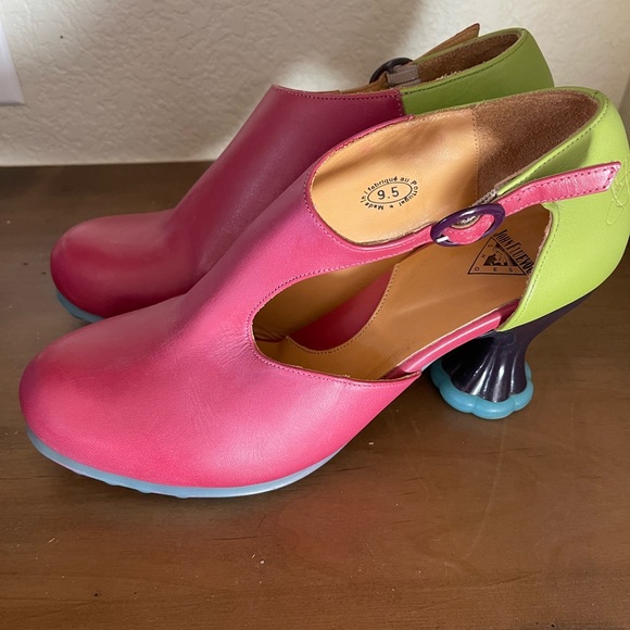 John Fluevog Shoes Fluevog Cosmos Opposition Custom Color From Raspberry Heels 95 New Poshmark